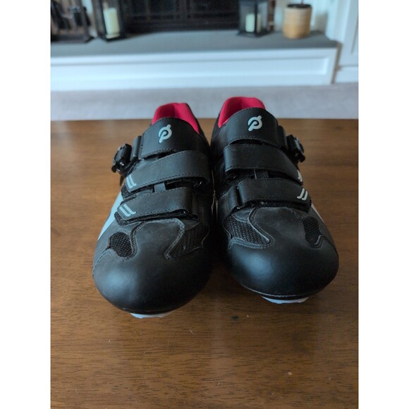EUC Peloton cycling bike shoes with look delta cleats EU 44 US men's 10 - Picture 2 of 7